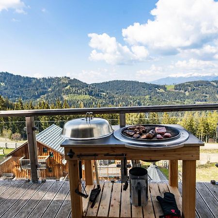 1A Chalet "Wolke" Wandern, Grillen, Wellness Im Traumhaus Wolfsberg Esterno foto