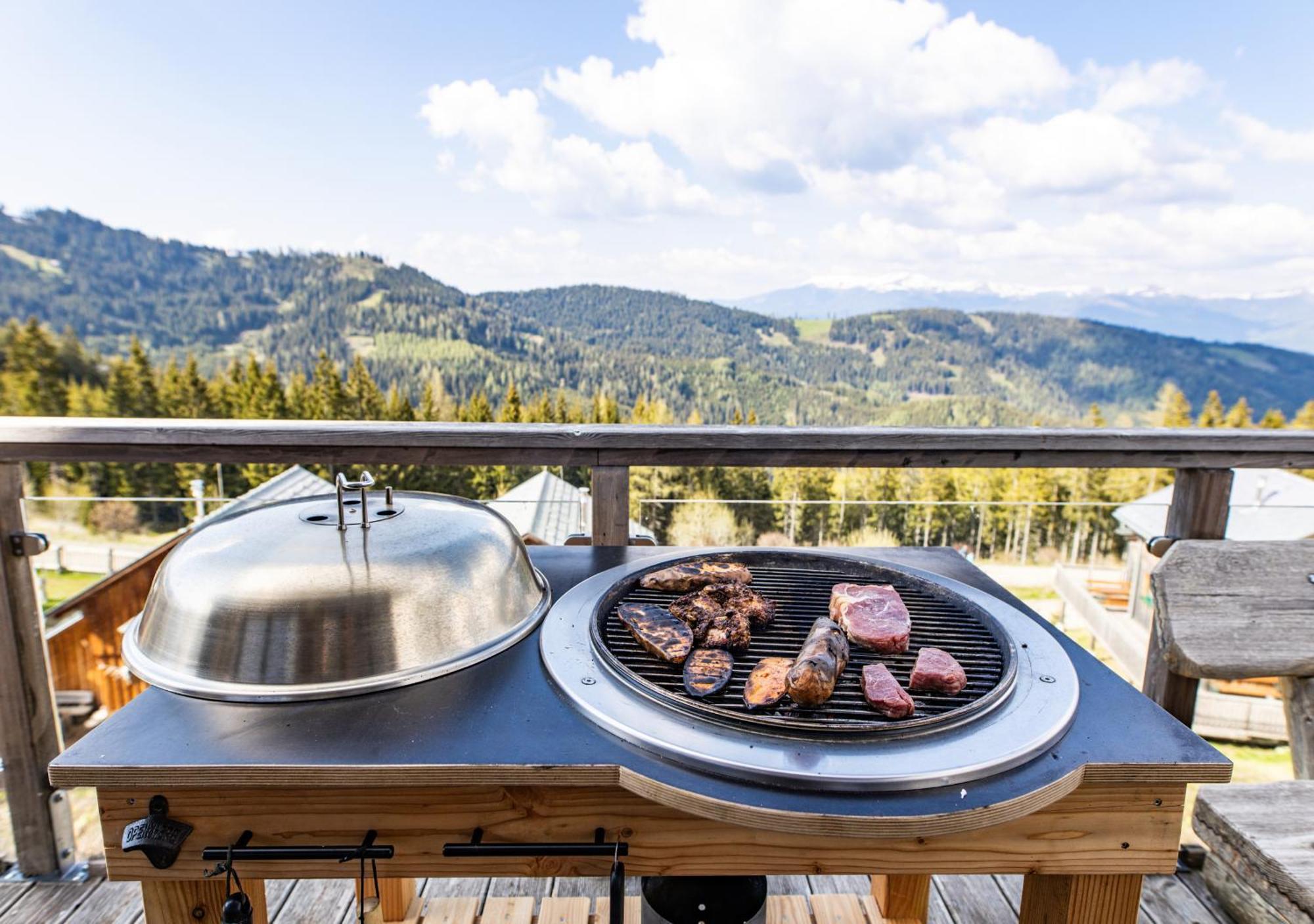 1A Chalet "Wolke" Wandern, Grillen, Wellness Im Traumhaus Wolfsberg Esterno foto