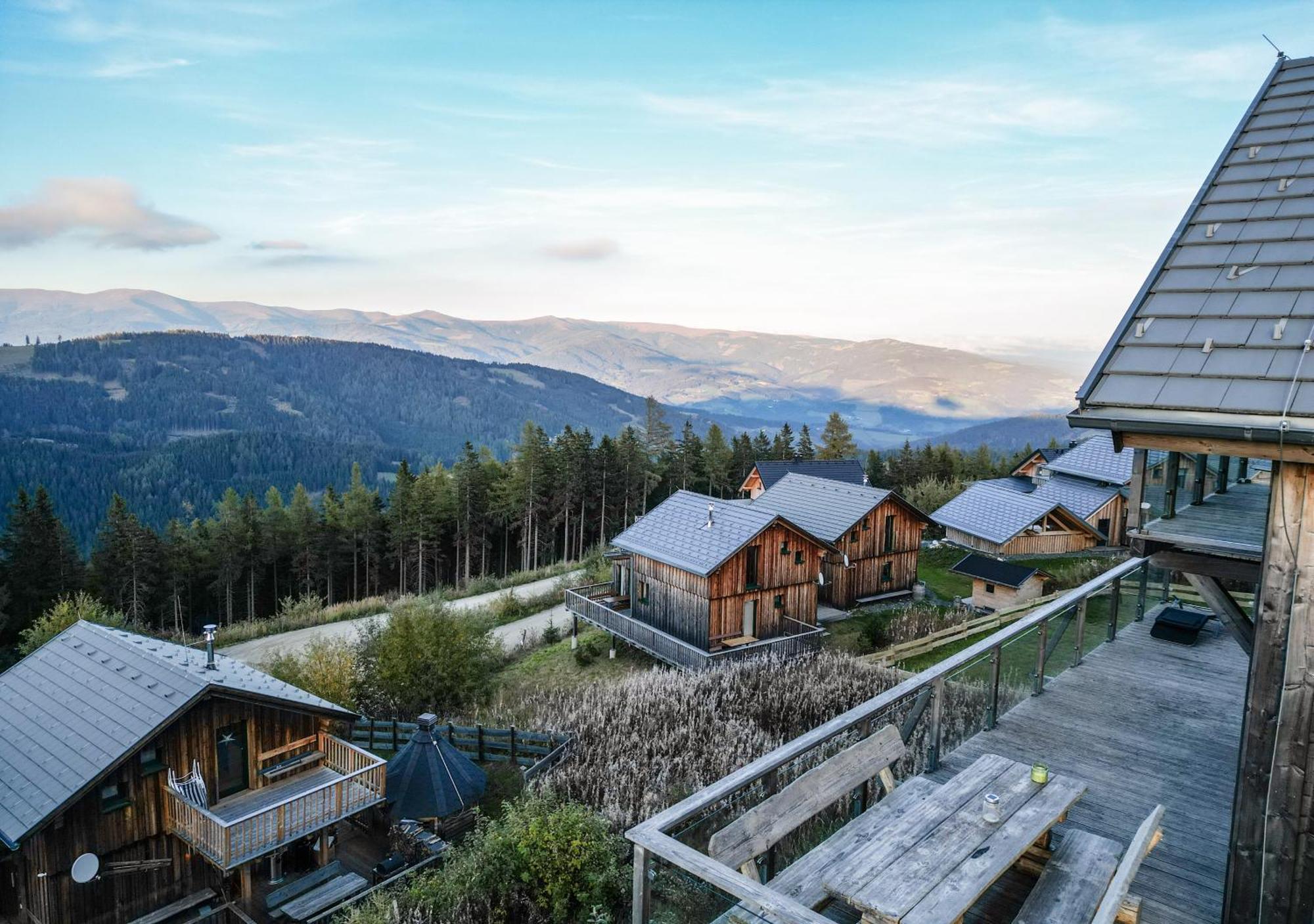 1A Chalet "Wolke" Wandern, Grillen, Wellness Im Traumhaus Wolfsberg Esterno foto
