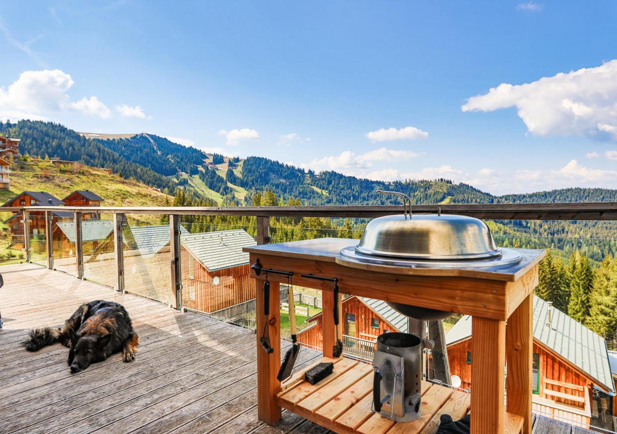 1A Chalet "Wolke" Wandern, Grillen, Wellness Im Traumhaus Wolfsberg Esterno foto