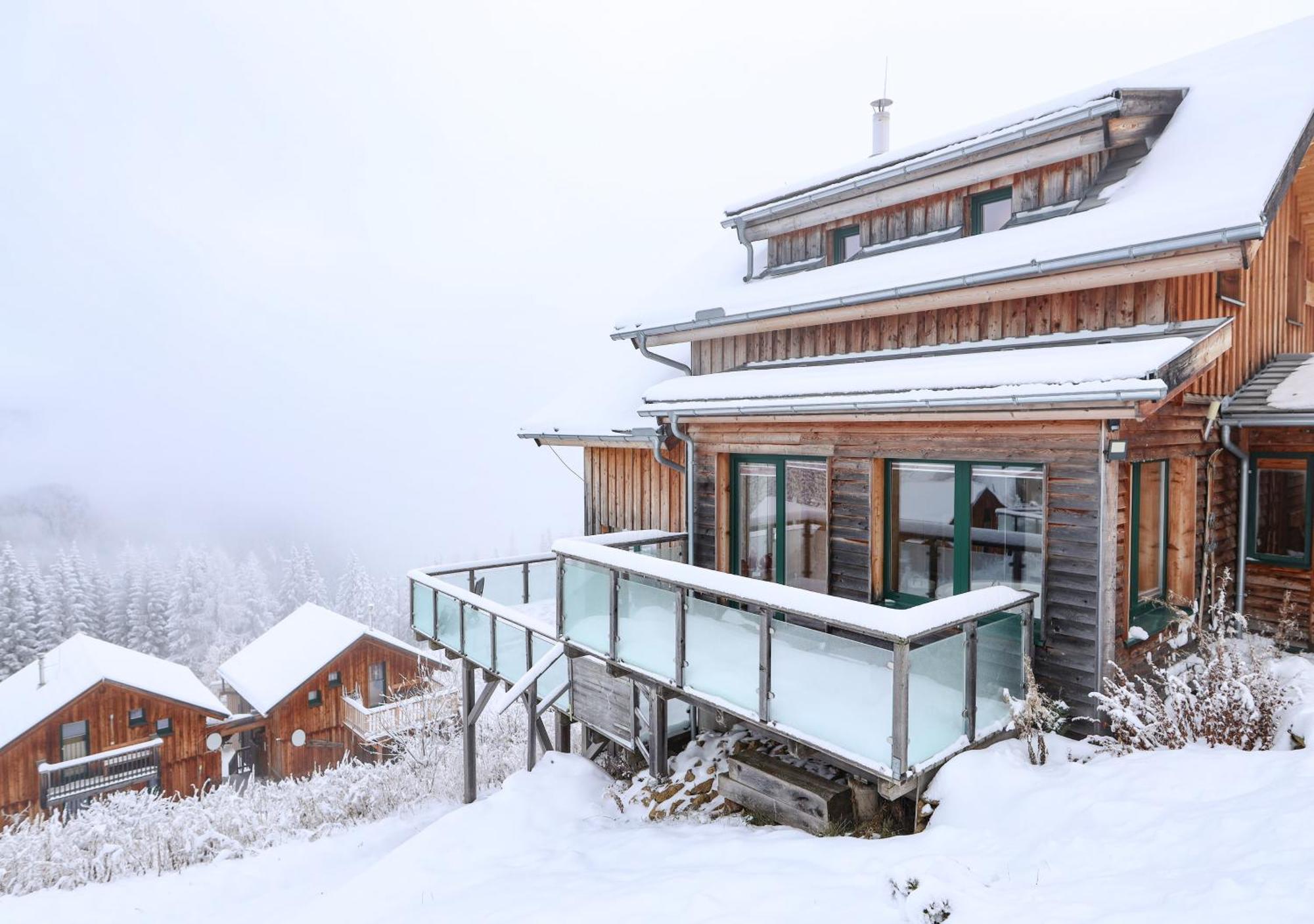 1A Chalet "Wolke" Wandern, Grillen, Wellness Im Traumhaus Wolfsberg Esterno foto